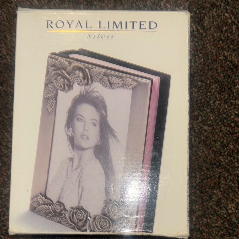 The Limited Silver Photo Frame - Silver and Pink